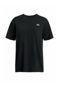 HEAVYWEIGHT EMBROIDERED PATCH - Pamata T-krekls - black