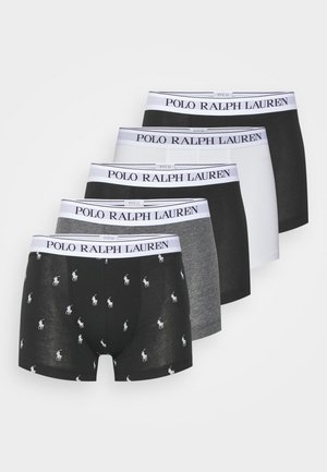 CLASSIC TRUNK 5 PACK - Boxerky - white/black