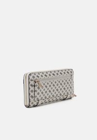 Guess EMILEE LARGE ZIP AROUND - Portafoglio - stone
