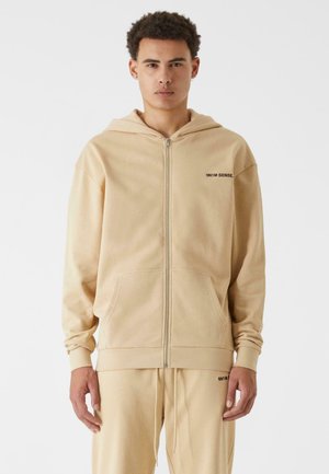 9N1M SENSE ESSENTIAL  - Zip-up sweatshirt - softmocca