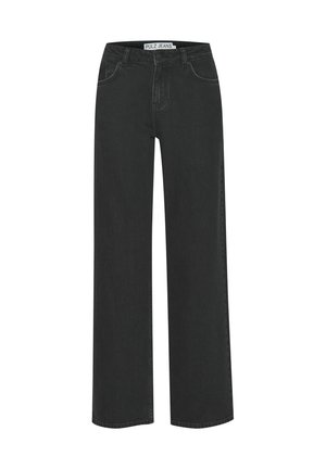 PULZ PZVEGA HW  - Jeans Relaxed Fit - black denim