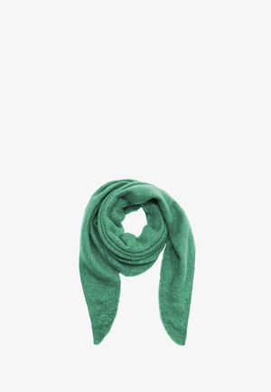 Faera, XXL DREIECKSTUCH ELASTISCH COZY OBERFLÄCHE - Tuch - grün