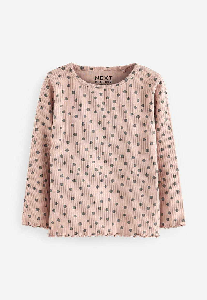 Lot De 4 T-shirts Côtelés à Manches Longues NEXT - Basiques Intemporels Pour Un Look Décontracté