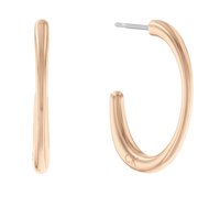 Calvin Klein - CG HOOPS - Orecchini - rose gold coloured Immagine in miniatura 1