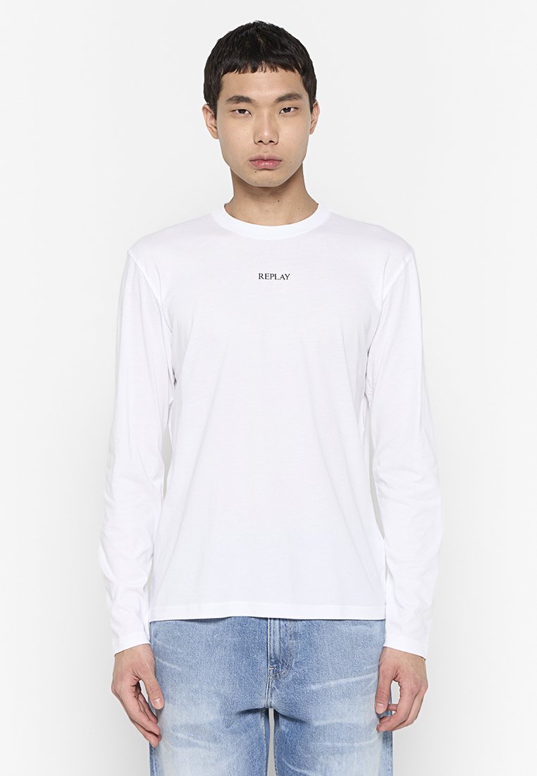 Replay Longsleeve wit