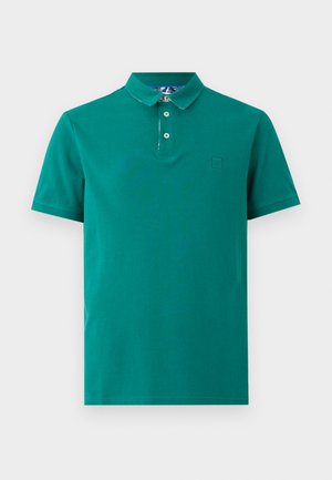 Pier One by Zalando, SHORT SLEEVES POLO WITH INSIDE PRINT PLAQUETTE - Poloshirts - green