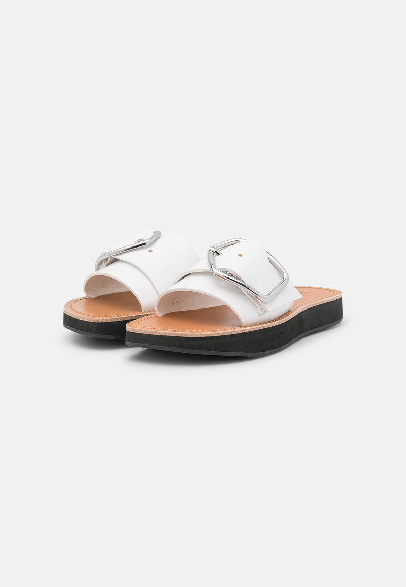 Damen Sneaker | Tiger of Sweden GIOIA Pantolette flach pure white/weiß - XZ88523 Damen Sneaker | Tiger of Sweden GIOIA Pantolette flach pure white/weiß - XZ88523