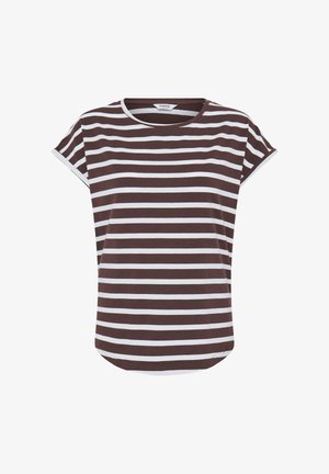 b.young, BYPAMILA ONECK - Tričko s potlačou - french roast stripe