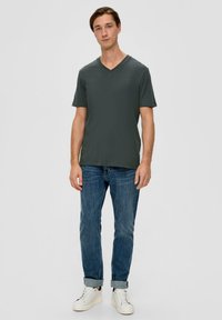 s.Oliver T-Shirt basic - dunkelgrau