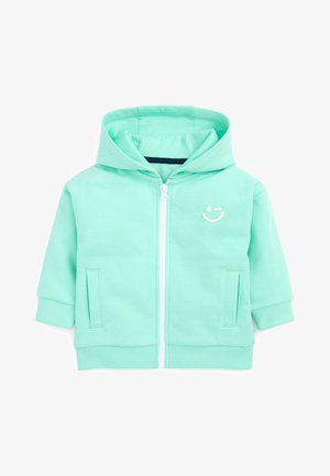 LOGO - Felpa con zip - mint