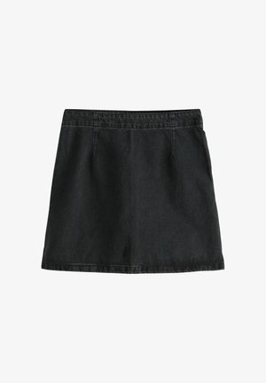 Next REGULAR FIT - Denimnederdele - black