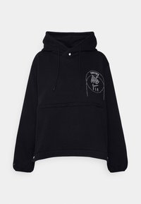 Nike Performance Jersey con capucha - black