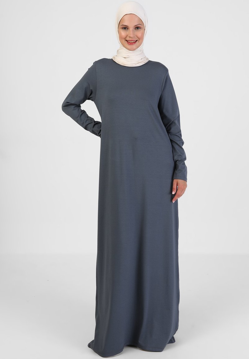 Modanisa CREW NECK MODEST REFKA Maxi dress anthracite/grey Zalando.ie