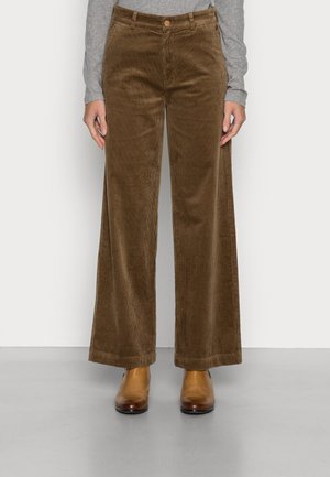 TOMMA CORDUROY PANTS - Pantaloni - roasted chestnut