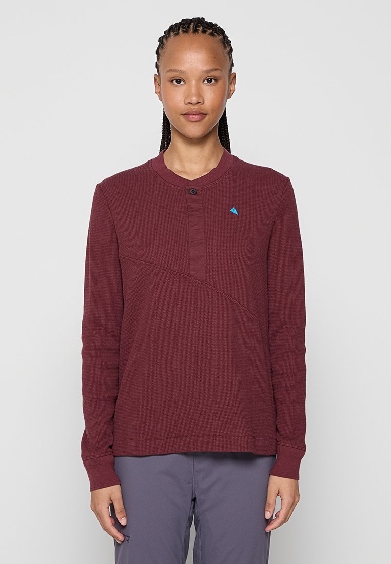 Klättermusen Sweater bordeauxrood