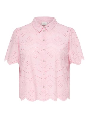 ONLY Carmakoma CARVALAIS SS NOOS - Skjorte - pink lady
