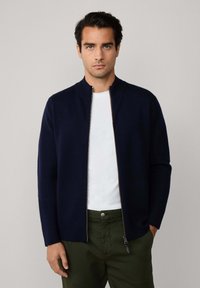 Hackett London Kardigán - midnight blue