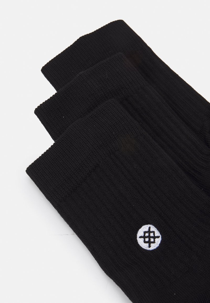 Calzini Stance Pack It Up Quarter, Neri, Taglia Media, Con Supporto Plantare E Logo Riflettente - copertina