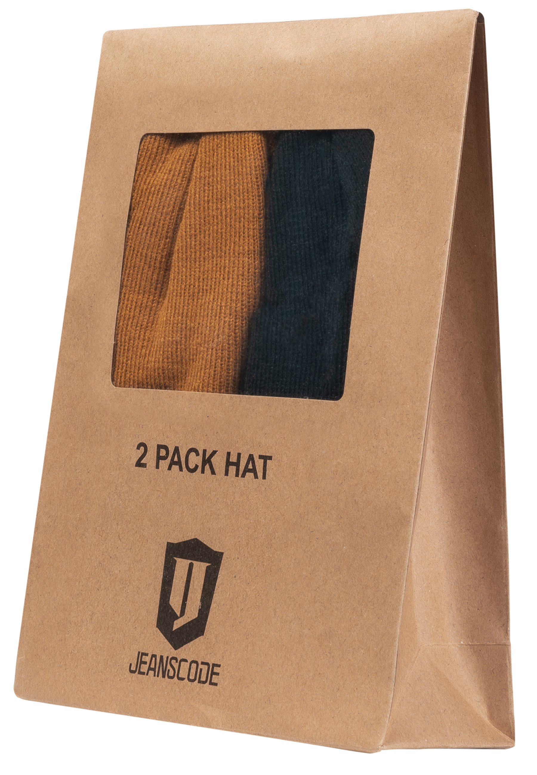Indicode Wintermütze Für Herren: Vulcano 2er-Pack Strickmützen – Stylisch, Warm & Unisex