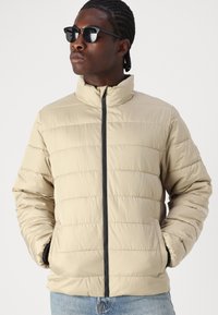 GAP LOGO - Viegla jaka - perfect khaki
