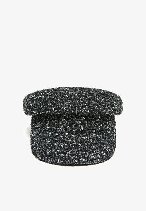 Bershka, WOVEN BAKER BOY - CAP - Casquette - black