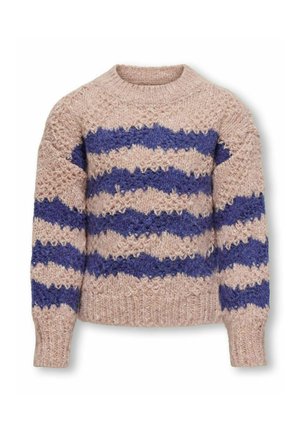 NORMAL GESCHNITTEN HOCH GESCHLOSSEN 
 ÄRMELBÜNDCHEN TIEF ANGESETZTE SCHULTER - Maglione - silver pink