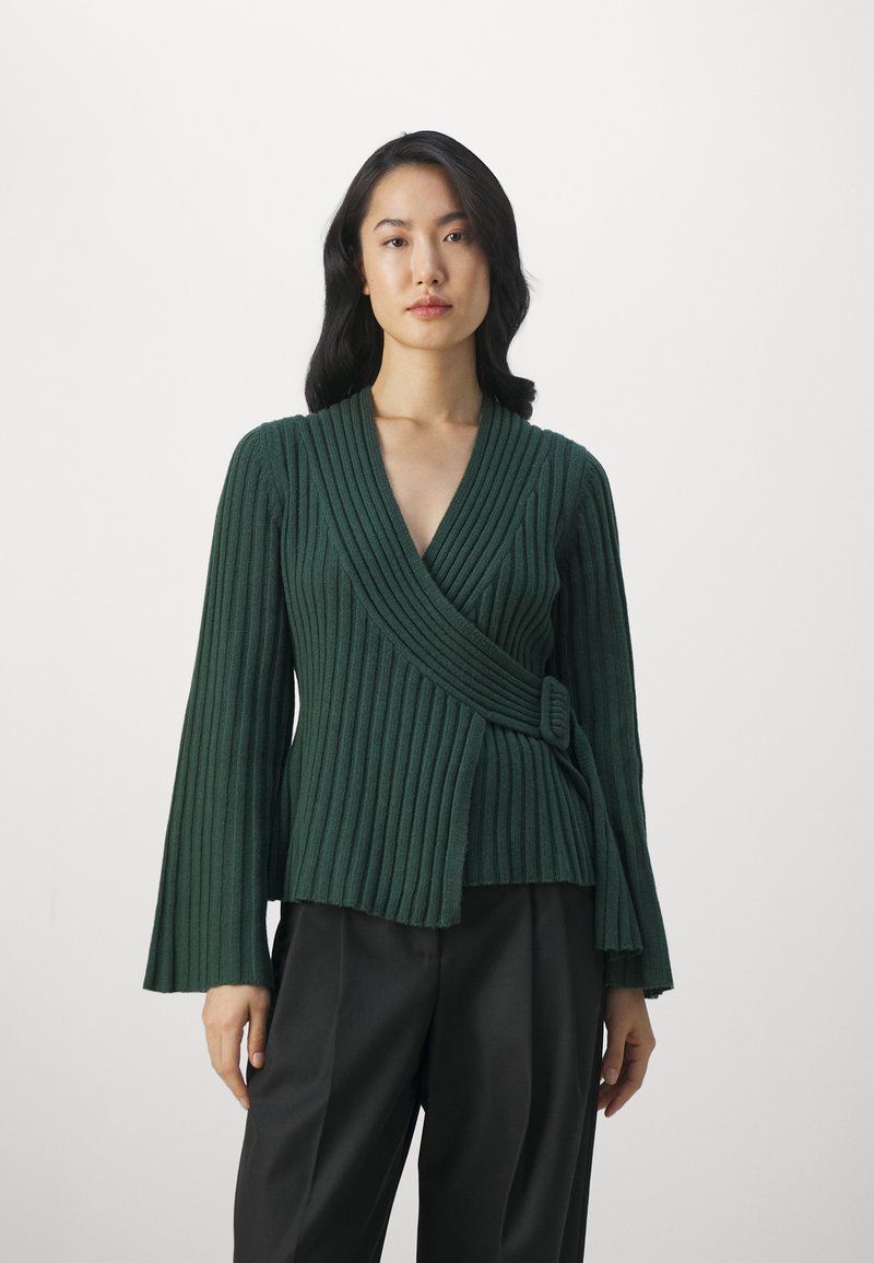 By Malene Birger EXCLUSIVE JEYDA - Kofta - forest green/grön - Zalando.se