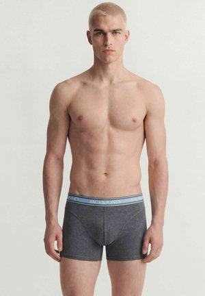 Jack & Jones, TRUNKS PLUS SIZE 5-PACK TRUNKS - Pitkälahkeiset bokserit - navy blazer