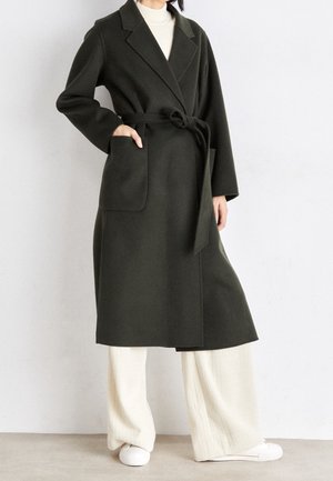 Klassischer Mantel - khaki