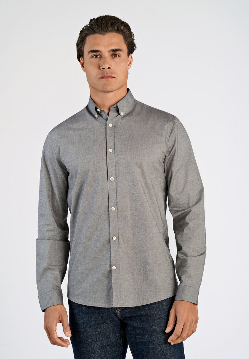 Lindbergh OXFORD SUPERFLEX - Camisa - dust grey mix