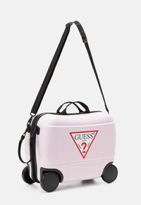 Guess CORE - Kovček na kolesih - ballet pink