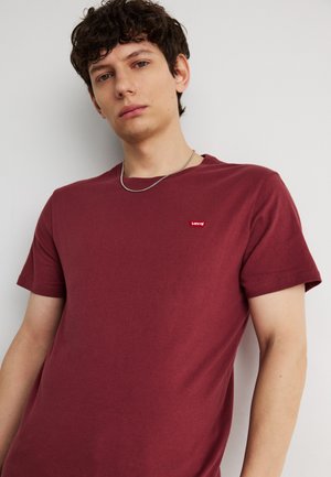 ORIGINAL TEE - Navadna majica - oxblood red