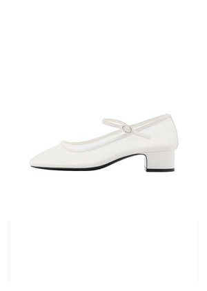 Pantofi clasici cu toc - white