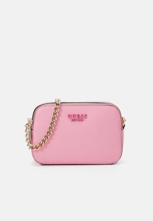 Guess SARITA CAMERA CROSSBODY - Cross body bag - pink