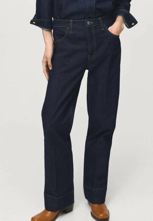 ADULT - Vaqueros boyfriend - tmavě modrá