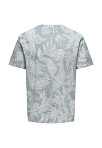 Only & Sons 2ER-PACK RUNDHALS KURZARM - Print T-shirt - weiß grün