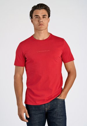 Lindbergh TEE - T-shirts basic - true red