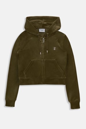 Juicy Couture, MADISON - Sweat zippé - dark olive
