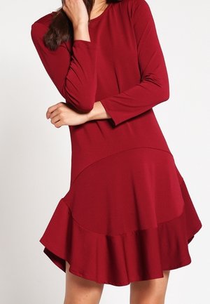 Anna Field Robe en jersey - bordeaux