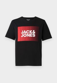 JJECORP LOGO TEE PLAY O NECK - Apdrukāts T-krekls - schwarz