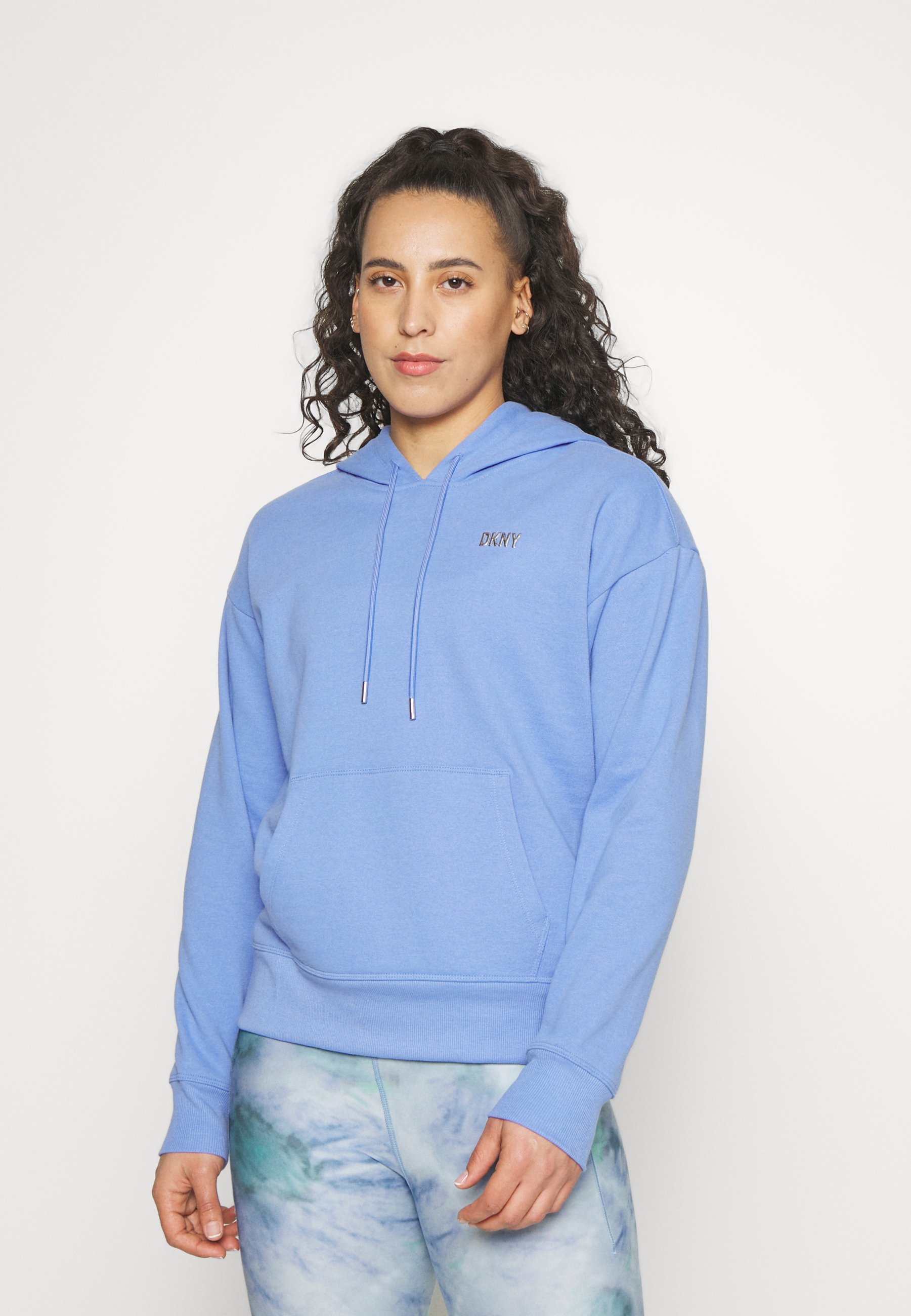 dkny logo hoodie