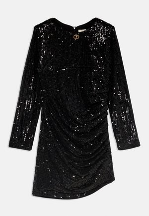 WOVEN DRESS - Vestito elegante - nero
