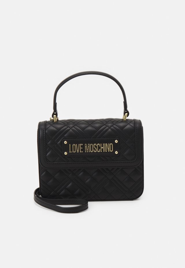 TOP HANDLE QUILTED CROSS BODY - Handtasche - nero
