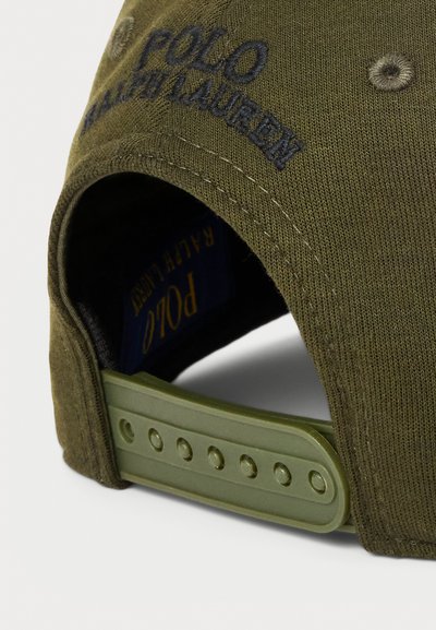 Polo Ralph Lauren PONTE BALL CAP - Sapka - company olive