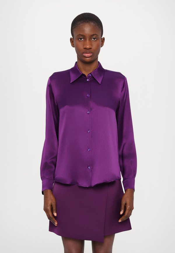 AIACCIO - Button-down blouse - purple