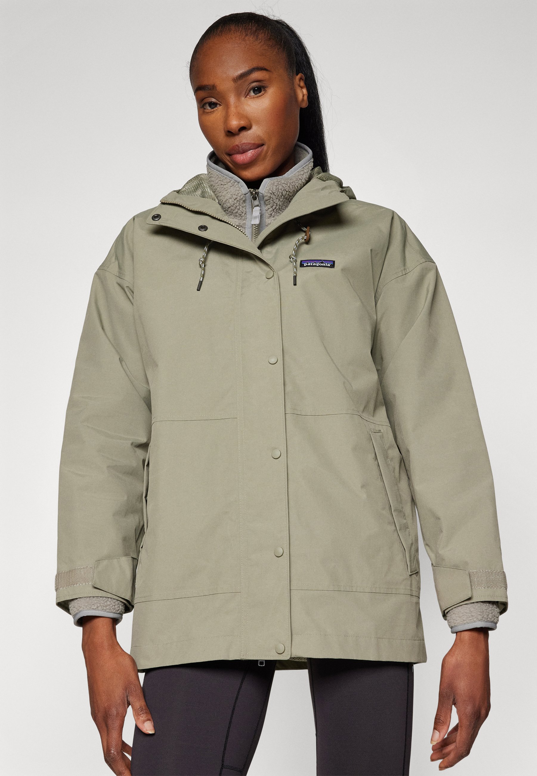 Patagonia OUTDOOR EVERYDAY RAIN - Hardshell jacket - river rock