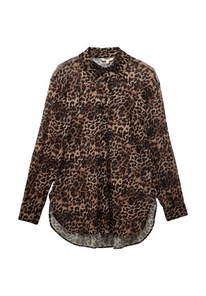LEOPARD PRINTED  - Ranta-asusteet - brown