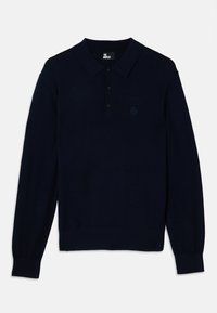 PULL - Strikkegenser - navy