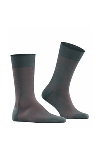 FALKE Fine Shadow - Socken - flintstone
