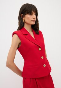 adL PEPLUM - Bodywarmer - red